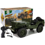 Jeep 4x4 33 cm 1:10 RC - zelený